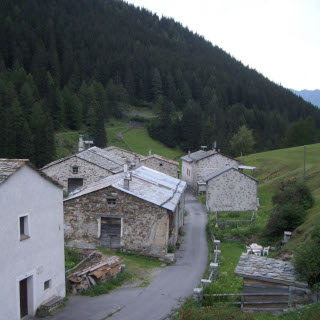 Blick ins Dorf 